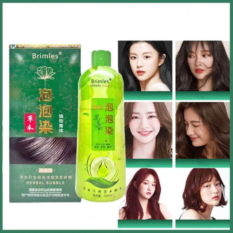 TikTok  Hair Dye Shampoo Anti-allergy Non-stick Scalp Hair Dye