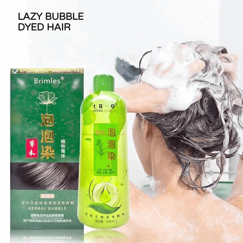 TikTok  Hair Dye Shampoo Anti-allergy Non-stick Scalp Hair Dye