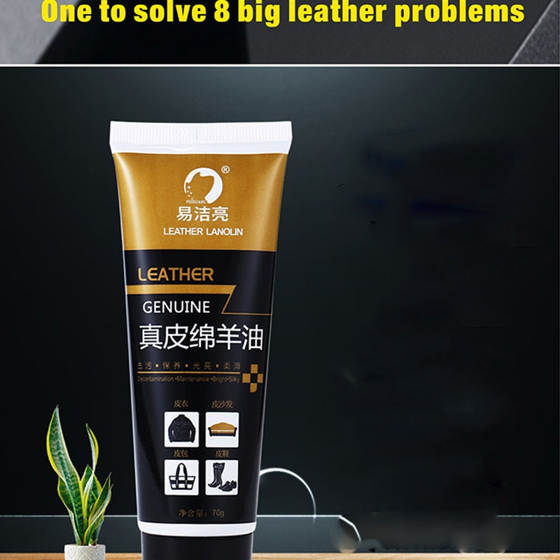 TikTok Universal Sheep oil Leather Nourishing Cream For Leather Shoes