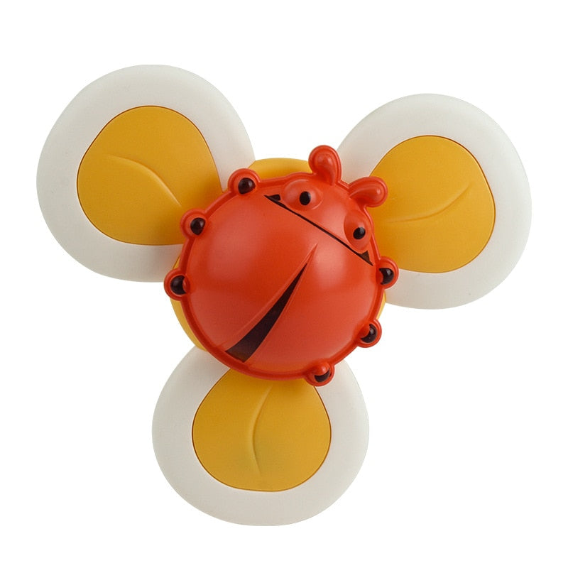 Cartoon Car Windows Sucker Spinning Spinner Toy