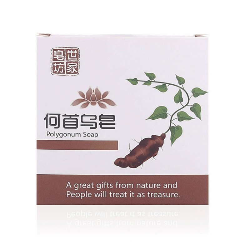 Polygonum Multiflorum Nourishing Hair Roots Oil Control Handmade Soap
