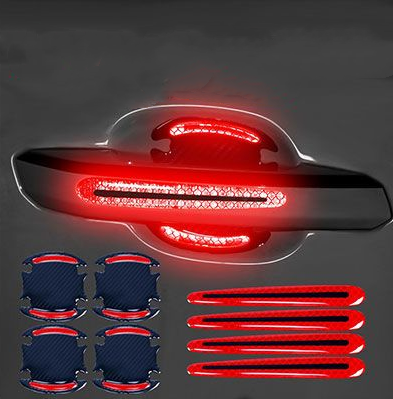 Car Reflective Sticker Car-styling Rearview Mirror Sticker Safety Warning Reflective Sticker Car Strip Stickers Exterior