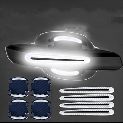 Car Reflective Sticker Car-styling Rearview Mirror Sticker Safety Warning Reflective Sticker Car Strip Stickers Exterior
