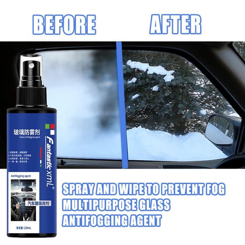 Car Glass Anti Fogging Agent Long-Lasting Car Window Defogging Rear View Mirror Flooding Rainproof Agent 212
