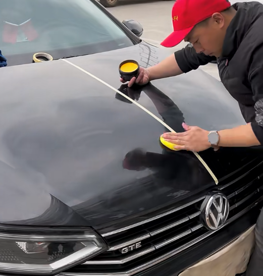 TikTok Car Palm Wax Car Surface Brighten and Smooth Coating Formula Waterproof Film