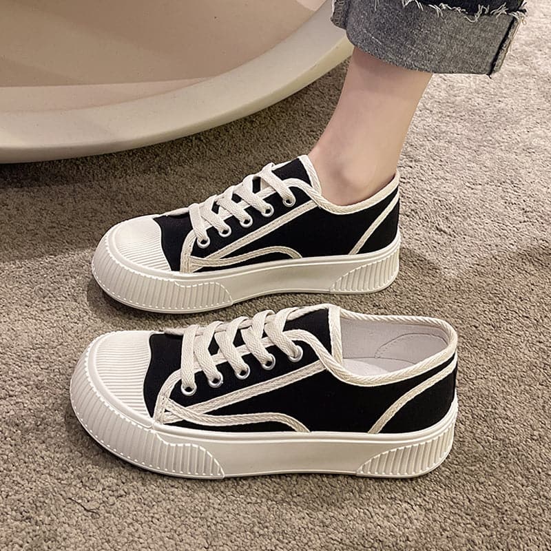Espadrilles Women's Summer 2023 Thick Soled Breathable Cloth Shoes