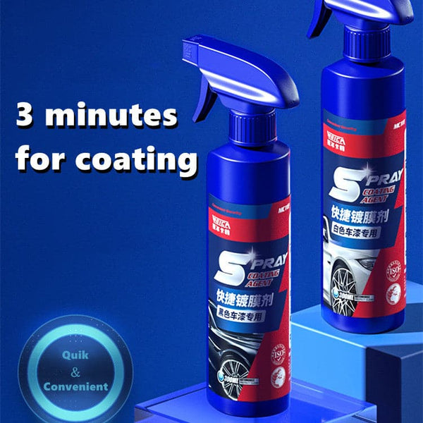 5-1xCar Nano Ceramic Coating Polishing Spray Wax For Auto Agent