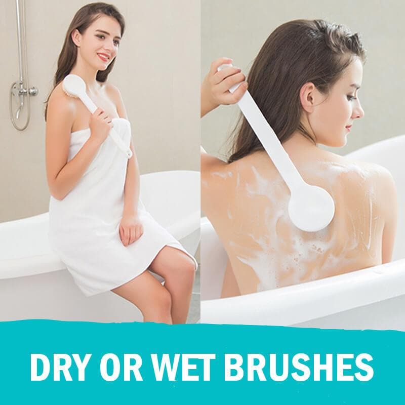 1 Piece Of Bath Towel Back Rub Bath Brush Exfoliating Massage Bathtub Shower Brush SPA Woman Man Skin Care Dry Body Brush