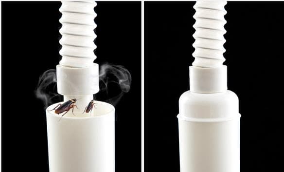 Silicone Deodorizing Core Drain Pipe Hose Deodorizing Rubber Plug Kitchen Bathroom Sewer Seal (4 Sets) 40-50Cm