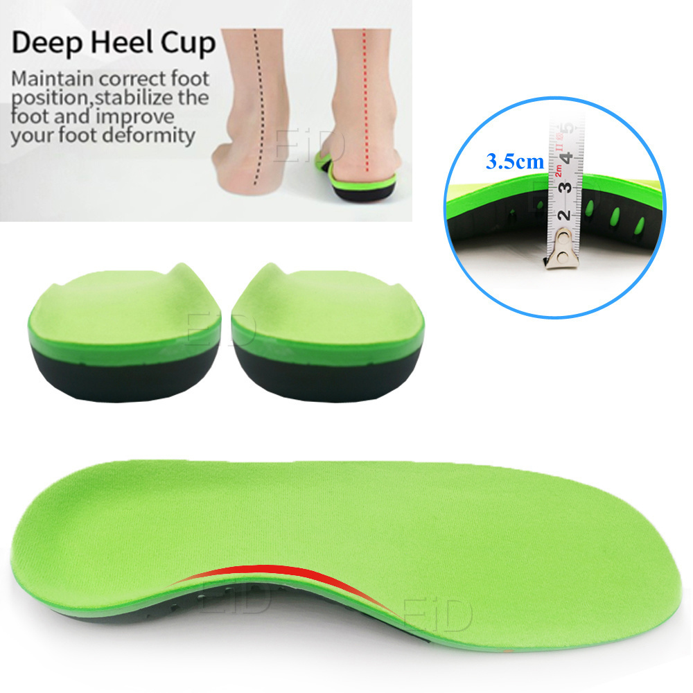 New Comfortable Insoles Elastic Shock Absorbent Soft Slippery Arch Support Spats