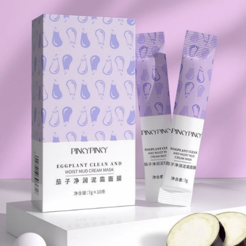 Eggplant Static Mud Cream Mask