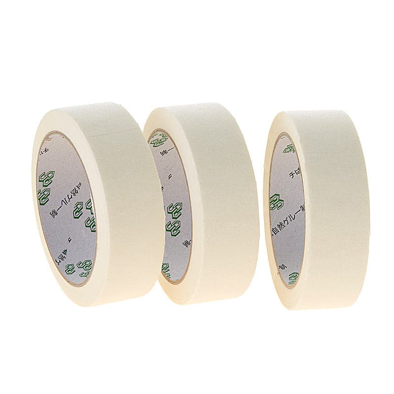 Masking Tape White Color 12/18/24mm Single Side