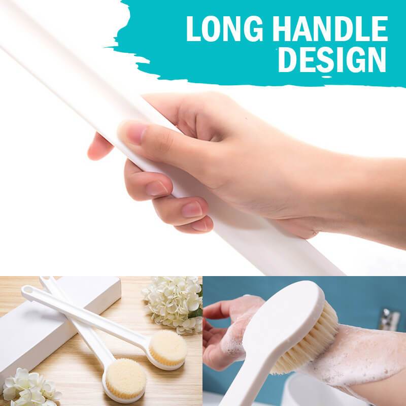 1 Piece Of Bath Towel Back Rub Bath Brush Exfoliating Massage Bathtub Shower Brush SPA Woman Man Skin Care Dry Body Brush
