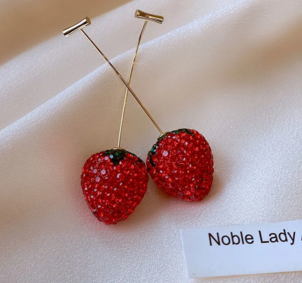2022 Super Sweet Strawberry Earrings Fashion