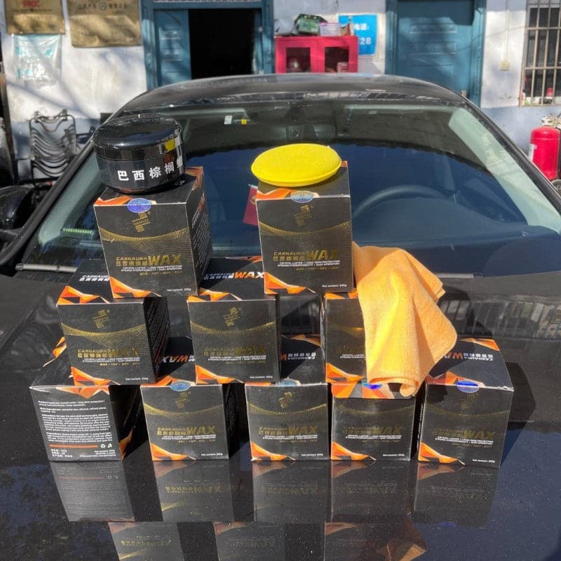TikTok Car Palm Wax Car Surface Brighten and Smooth Coating Formula Waterproof Film