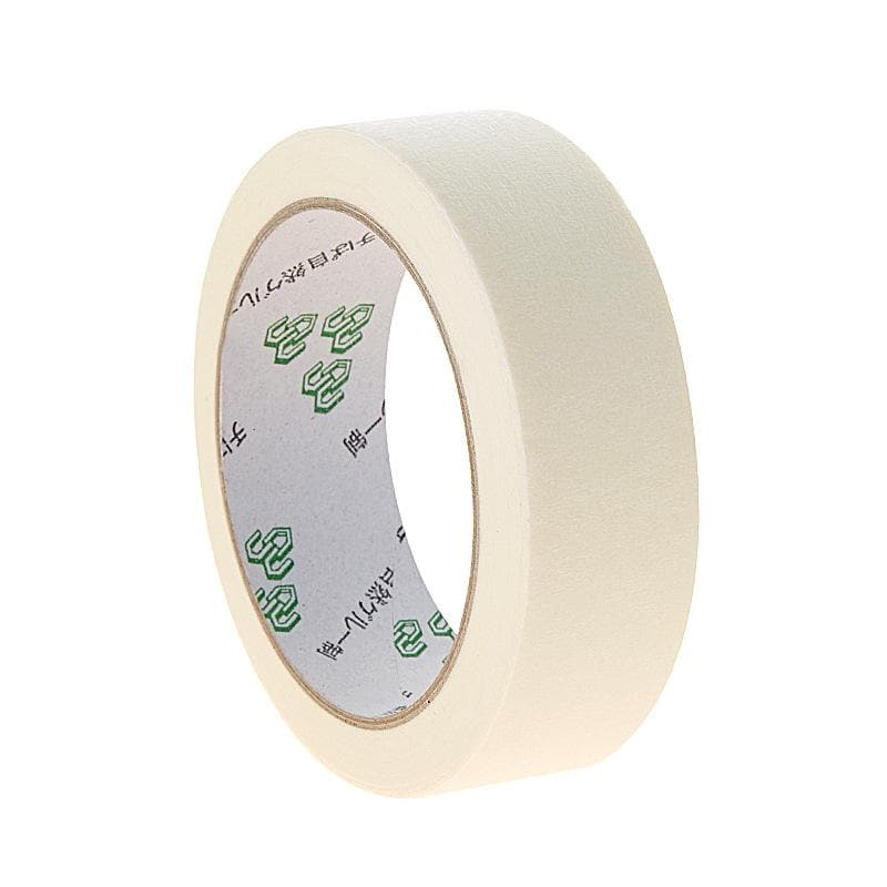 Masking Tape White Color 12/18/24mm Single Side