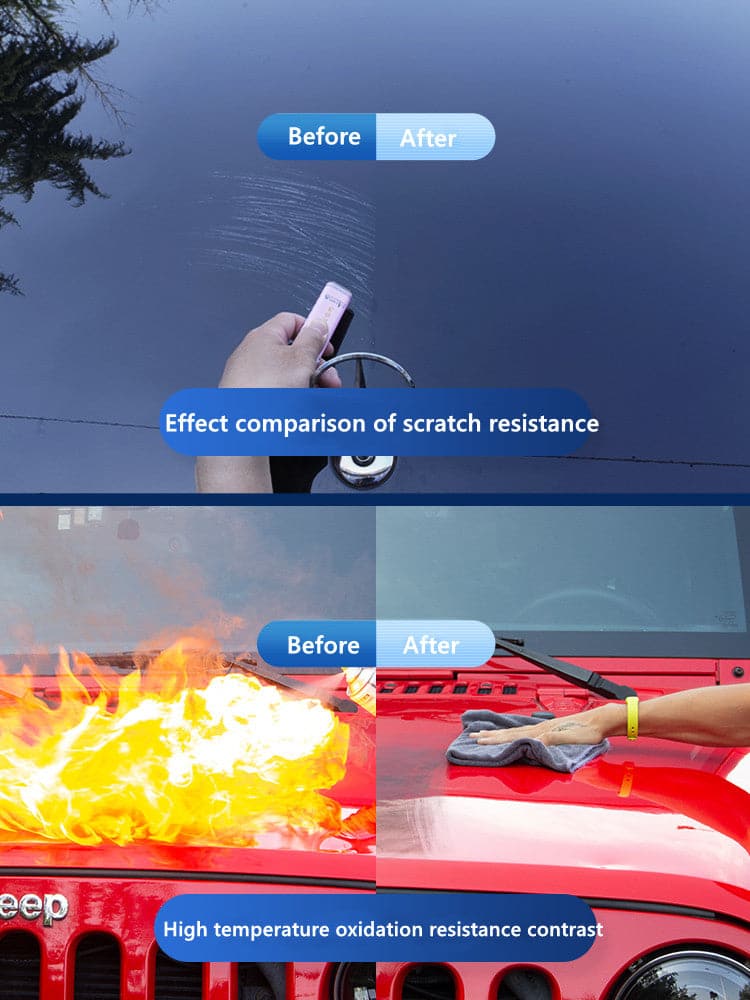 TikTok Car Coating Agent Nano Hand Spray Crystal Car Paint Waxing Glazing Crystal Liquid Spray
