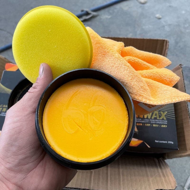 TikTok Car Palm Wax Car Surface Brighten and Smooth Coating Formula Waterproof Film