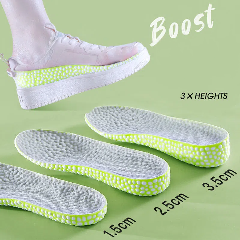 TikTok heightening insoles 1.5-3.5cm Soft Running Sport Insoles