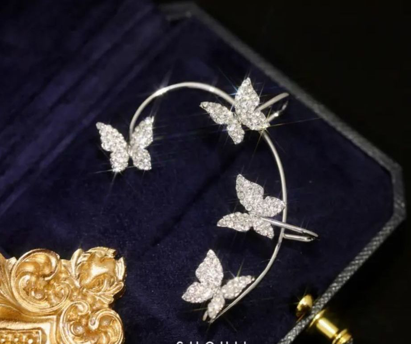 Butterfly Dream Alloy Light Luxury Fashion Earrings