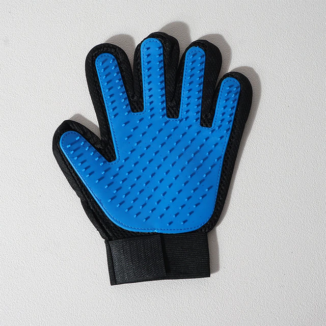 Cats and Dogs Pet Bath Cleaning Silicone Gloves Decontamination Massage Hair Removal Cover Combing Brush Supplies