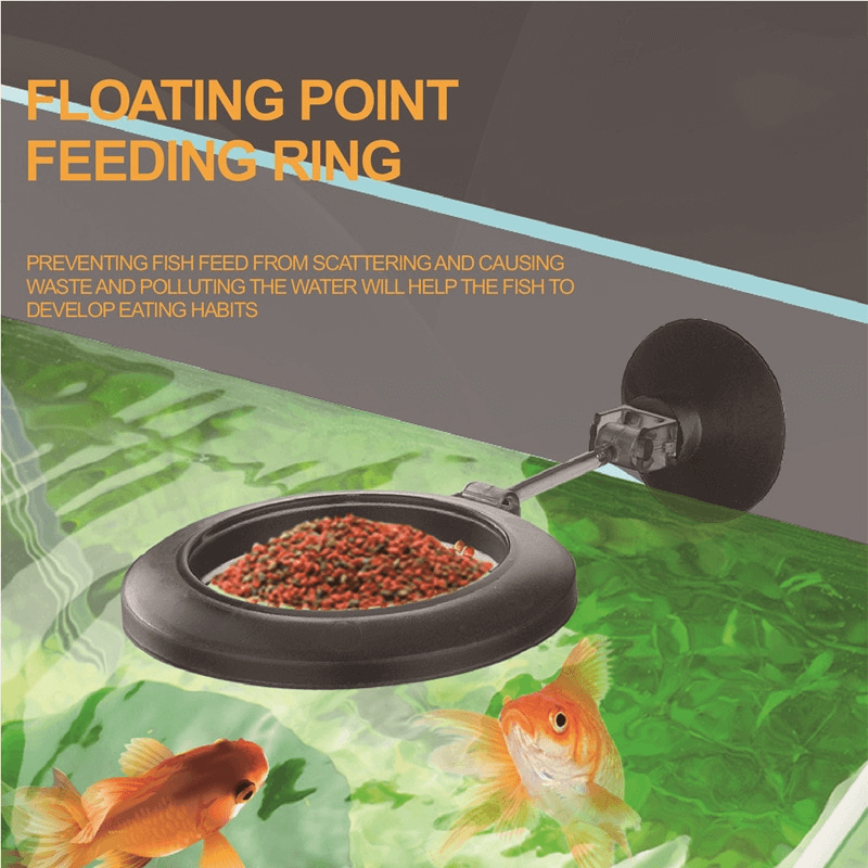 NEW Fish Tank Aquarium Feeding Circle Multi-functional Feeding Tube