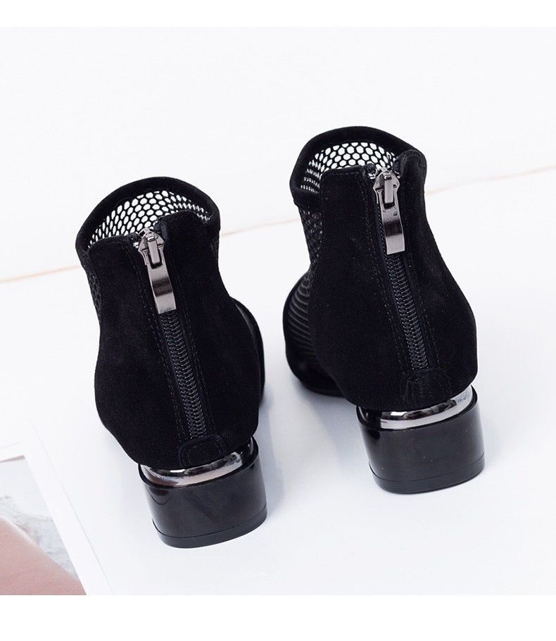 Shoes Women 2023 Hollow Mesh Single Shoe Versatile Breathable Tide Sandals Pointed Flat Large Size Shallow Shoes