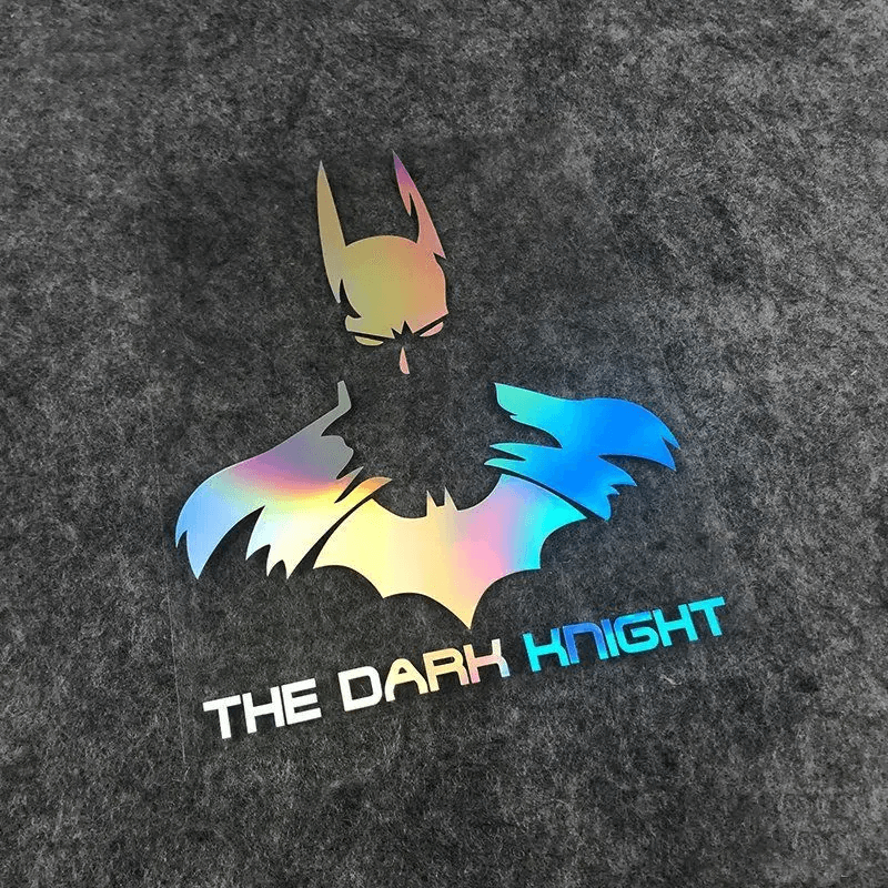 Dark Bat Car Stickers Computer Auto Motorcycle Flash Sticker