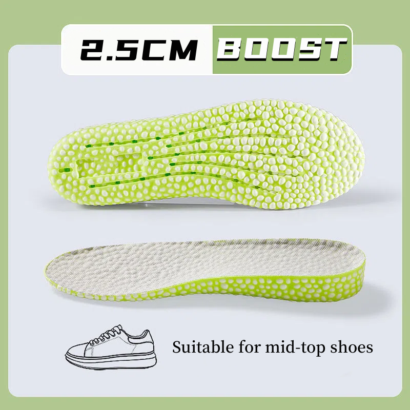 TikTok heightening insoles 1.5-3.5cm Soft Running Sport Insoles