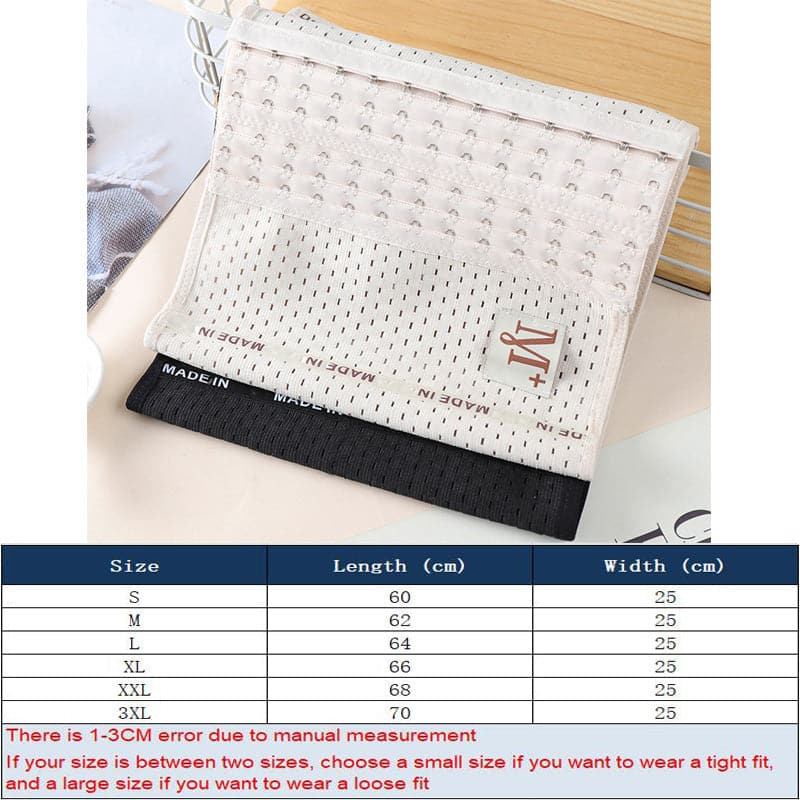Postpartum Belly Belt M+ Letter Belt Ladies Waist Seal Hollow Breathable Belt 6-breasted Shaping Pants