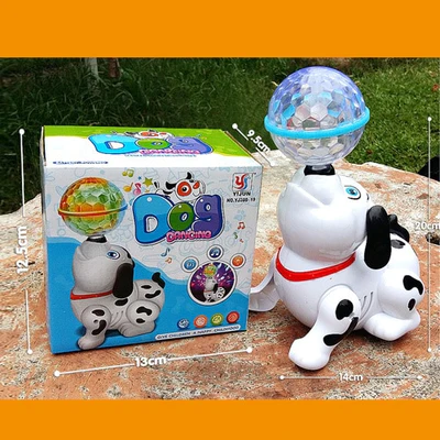 Electric Interactive Baby Toys Infant Electric Dog Toy With Music & 3D Light Learning Toys