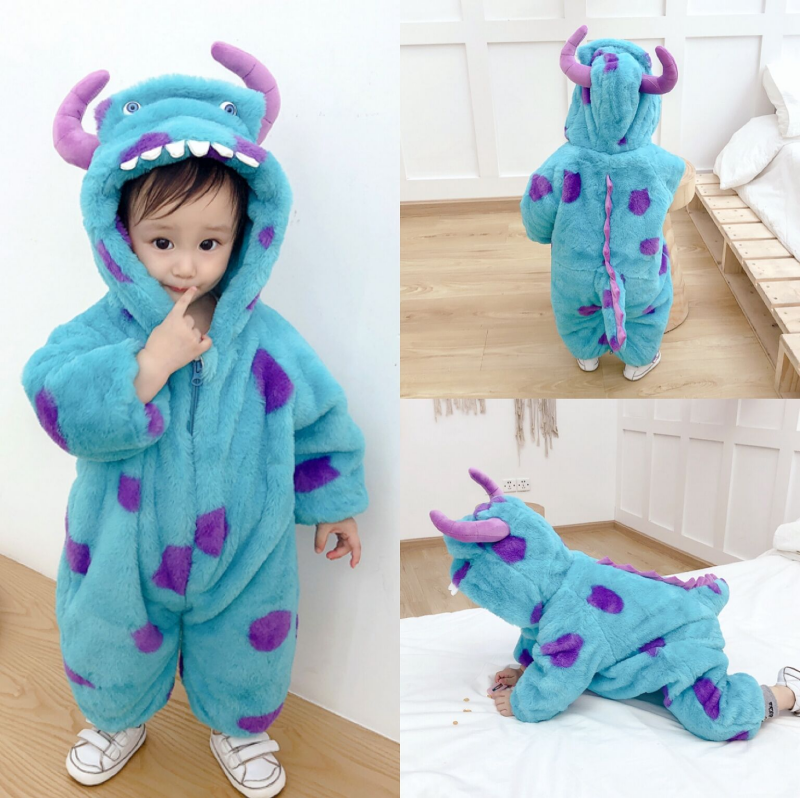 Children's Costumes for Christmas Boys and Girls Dinosaurs Cosplay Cartoon Animal Costumes
