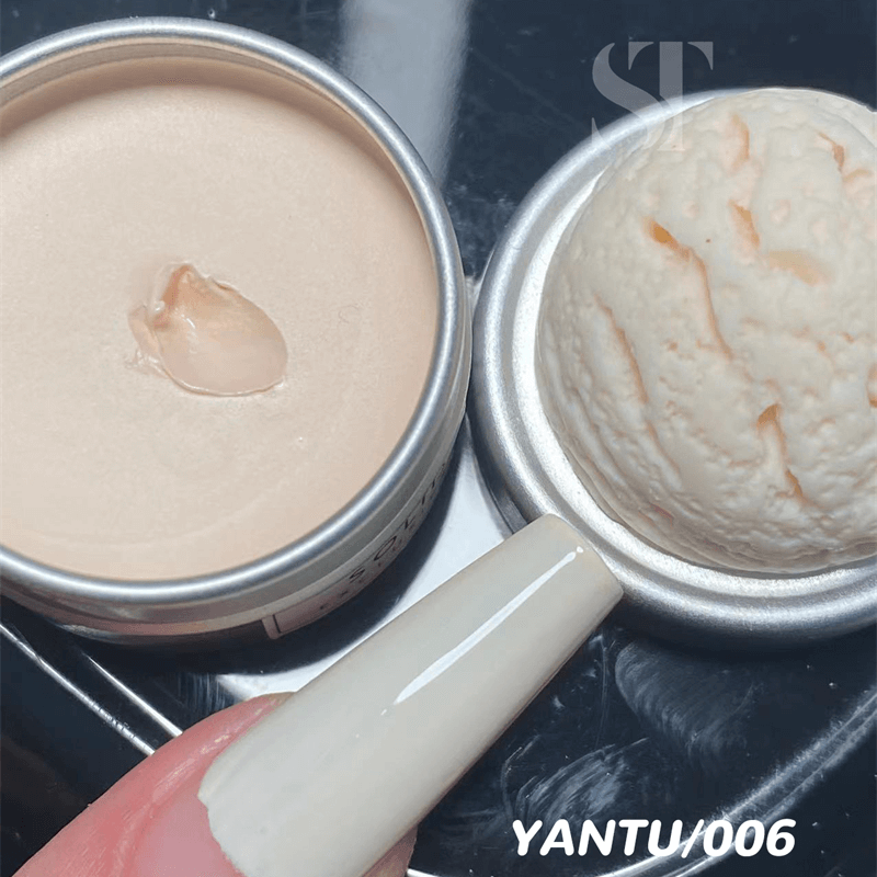 Strawberry Latte 26 Color Nail Polish Glue Solid Cans