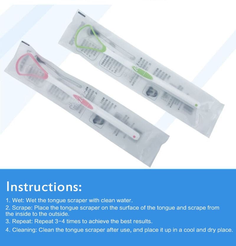 3 Colors Silicone Tongue Scraper Brush Cleaning Food Grade Single Oral Care Plastic Scraper Tounge Oral Mouth Hygiene Care