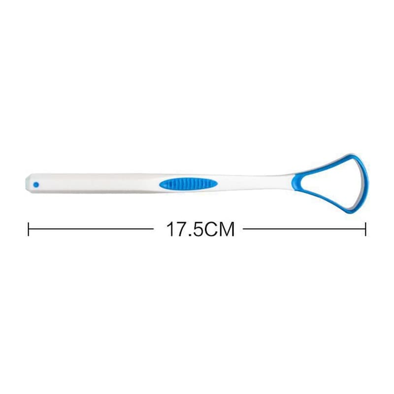 3 Colors Silicone Tongue Scraper Brush Cleaning Food Grade Single Oral Care Plastic Scraper Tounge Oral Mouth Hygiene Care