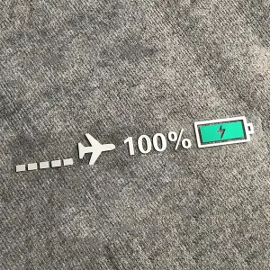 Car Vinyl Stickers Wifi Battery Level Mark Decals Car Rear Windshield Body Car Funny Sticker Silver White Reflective Type