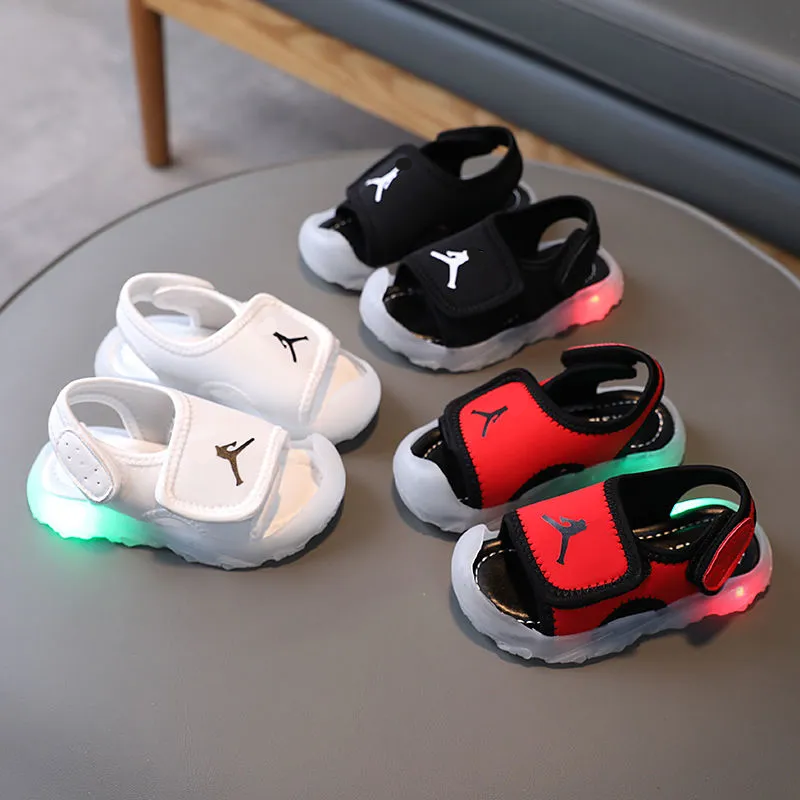 Baby Toddler Kids Slip-On Fashion Sandals Boys Girls Beach Summer Children Lightweight Slipper