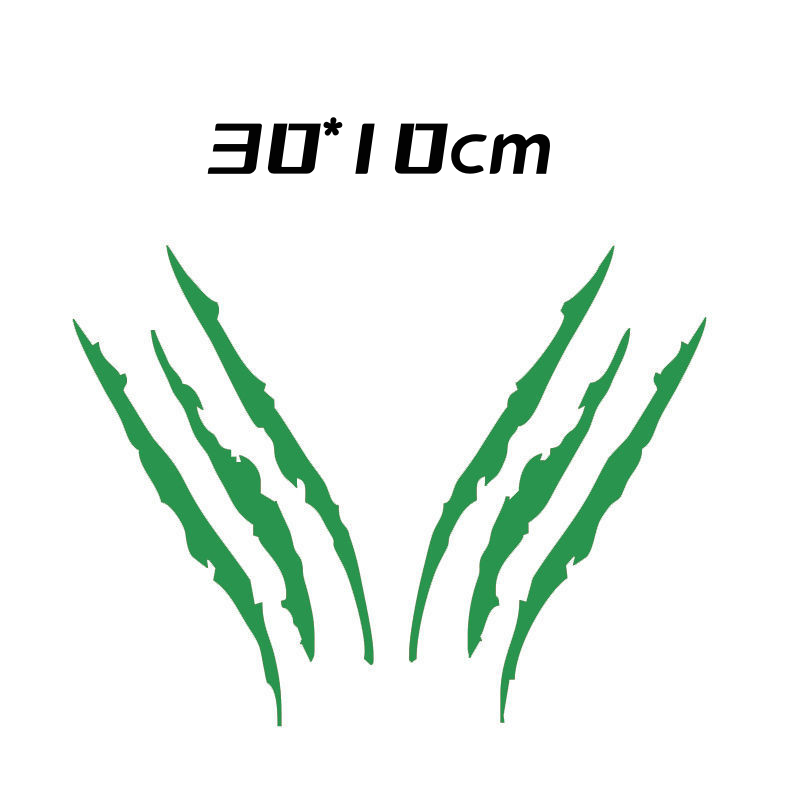 Auto Car Sticker Reflective Monster Claw Scratch Stripe Marks Headlight Decal