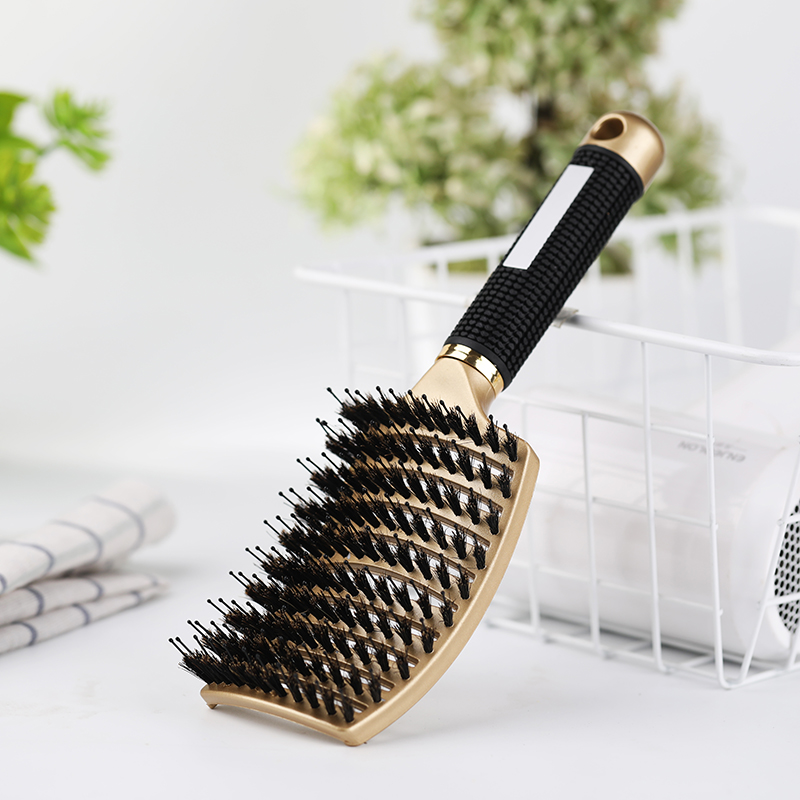 Hair Brush Scalp Massage Comb Hairbrush Bristle&Nylon Women Wet Curly Detangle Hair Brush for Salon Hairdressing Styling Tools