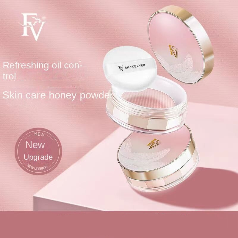 Finishing Powder Oil-control Professional Cosmetics Loose Powder with Puff