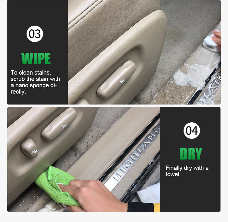 TikTok Car Interior Cleaning Spray Foam Bright and Fresh Agent
