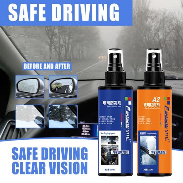 Car Glass Anti Fogging Agent Long-Lasting Car Window Defogging Rear View Mirror Flooding Rainproof Agent 212
