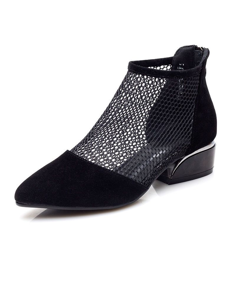 Shoes Women 2023 Hollow Mesh Single Shoe Versatile Breathable Tide Sandals Pointed Flat Large Size Shallow Shoes