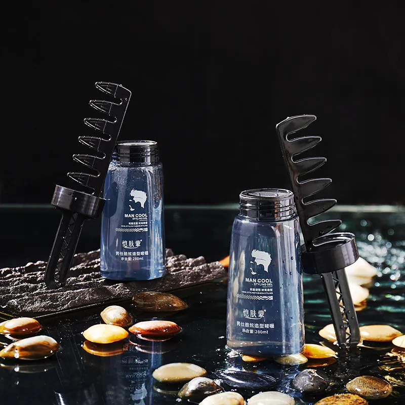 Men's Hair Styling Gel Fluffy Moisturizing Matte Finished Strong Molding Cream