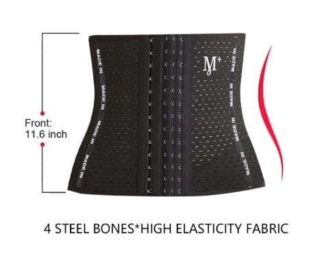 Postpartum Belly Belt M+ Letter Belt Ladies Waist Seal Hollow Breathable Belt 6-breasted Shaping Pants