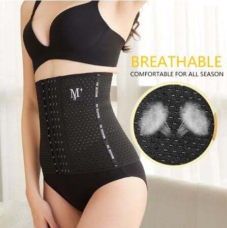 Postpartum Belly Belt M+ Letter Belt Ladies Waist Seal Hollow Breathable Belt 6-breasted Shaping Pants