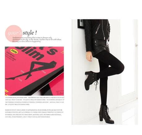 Let's Slim Stovepipe Socks Stovepipe Socks Stretch Stockings Jumpsuit 200M