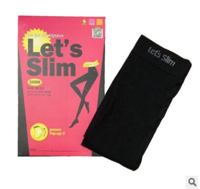 Let's Slim Stovepipe Socks Stovepipe Socks Stretch Stockings Jumpsuit 200M
