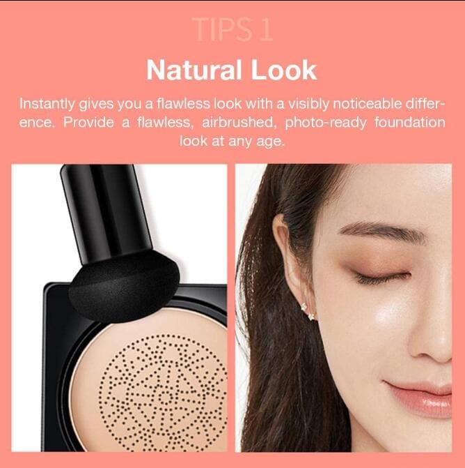 TikTok Mushroom Head Cushion BB Cream Cushion Foundation Cream Concealer Moisturizing Primer Primer Cushion