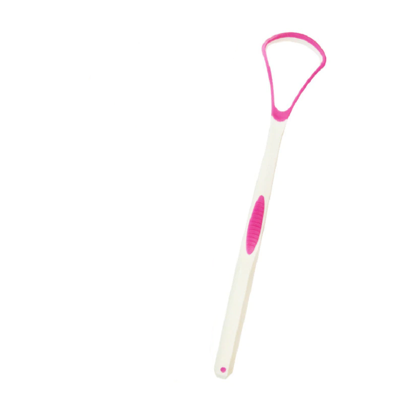 3 Colors Silicone Tongue Scraper Brush Cleaning Food Grade Single Oral Care Plastic Scraper Tounge Oral Mouth Hygiene Care